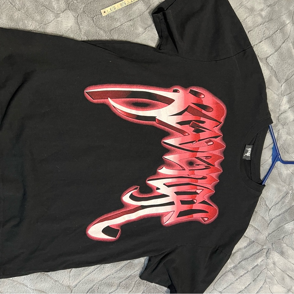 Revenge Clothing Black and Red Short Sleeve Tee